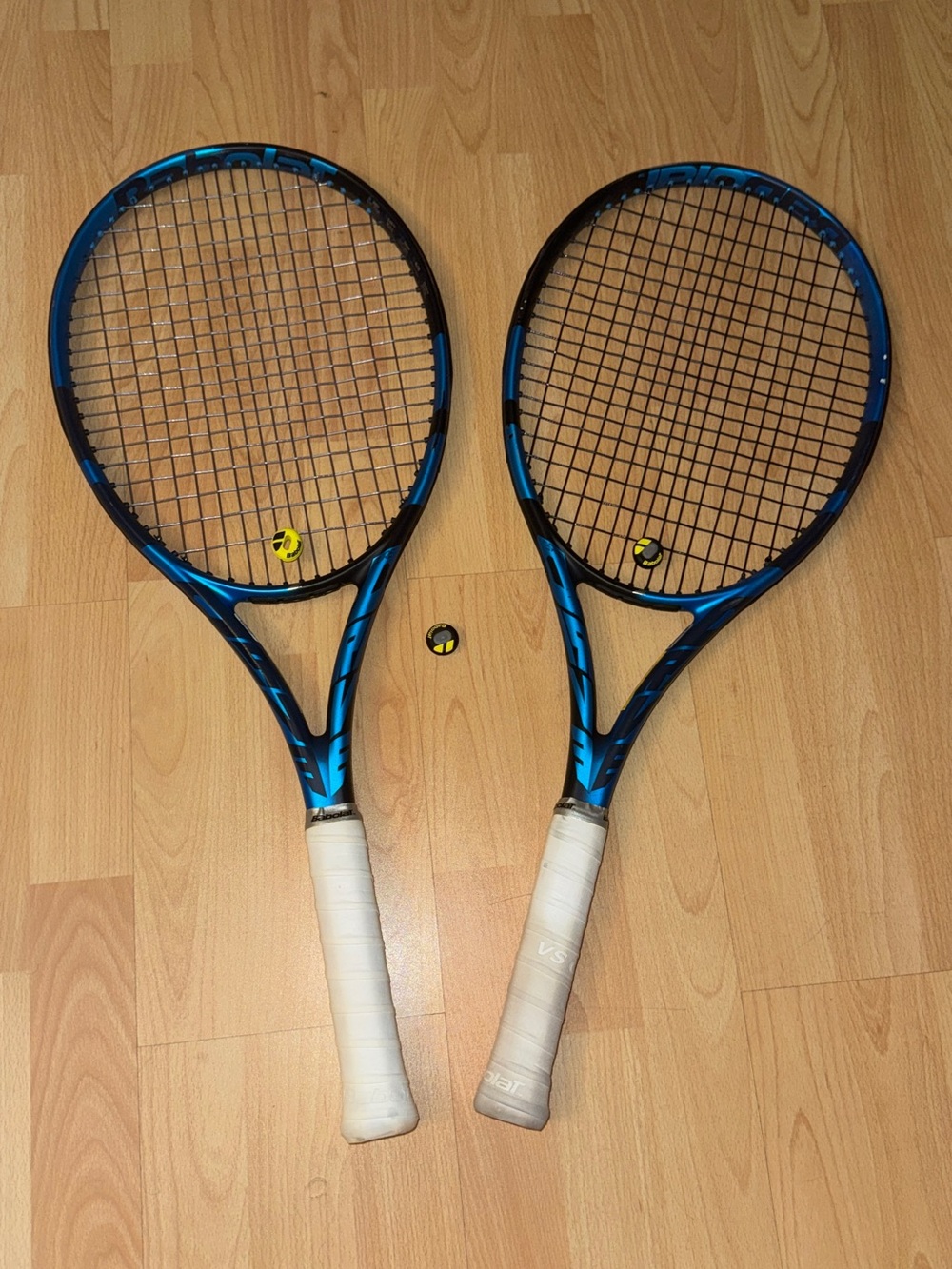 2 Professionally Balanced Babolat Pure Drive Tennis Racquets (European Models)